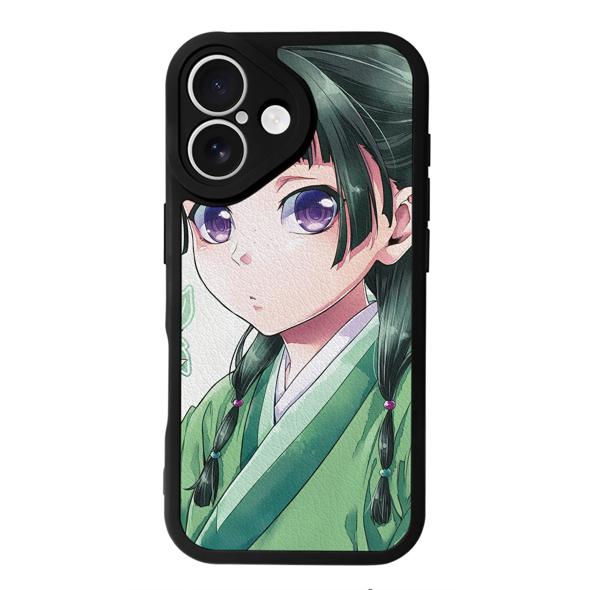 薬屋のひとりごと The Apothecary Diaries 【iPhone 16シリーズ対応】シリコンスマホケース（レザー調） 材質：シリコン